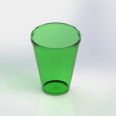 Тонкостенный пластмассовый стакан